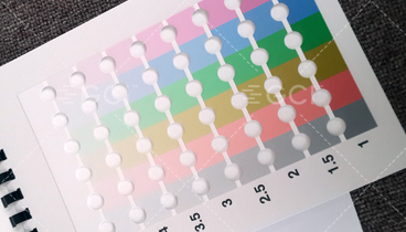 AATCC 9 Step Chromatic Transference Scale